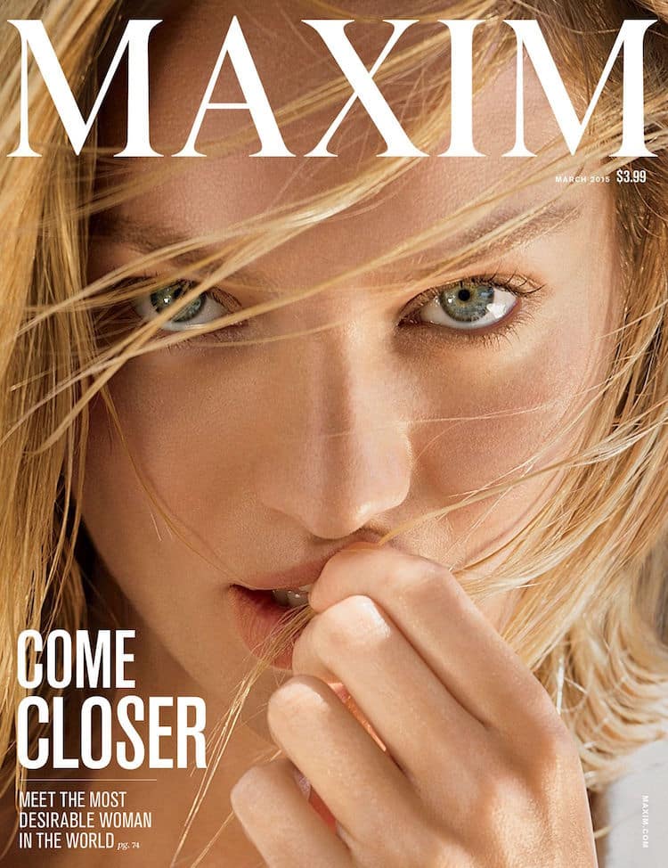 Maxim magazine cover