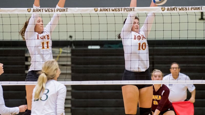 Iona VB Falls To Marist In Four Sets