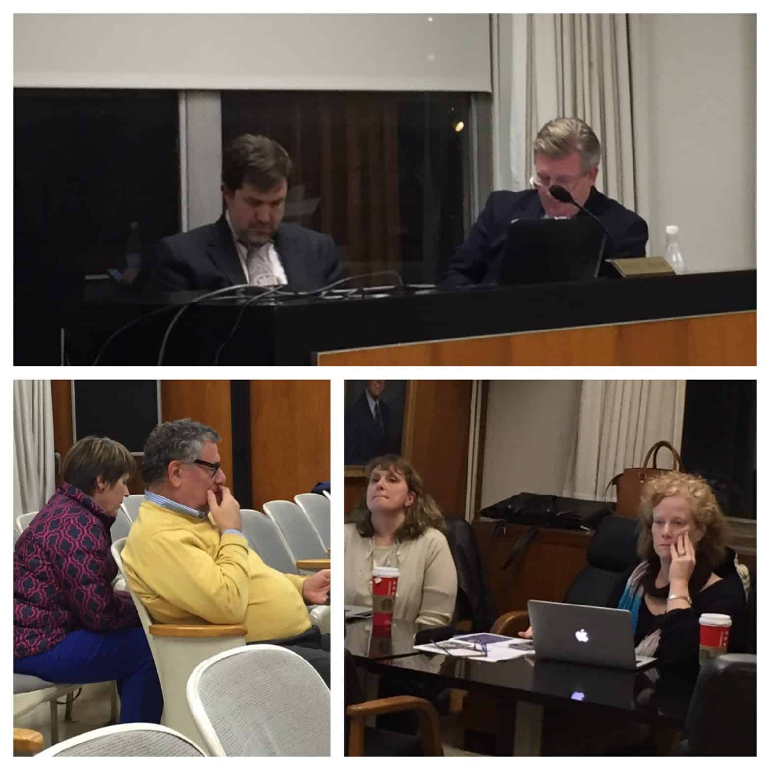 School officials reacted with dismay as vote totals rolled into City Hall