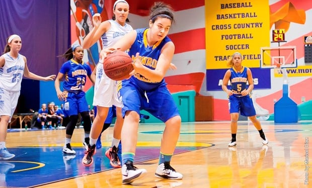 Breana Dennis Scores Double Figures for Second Straight Game as Women's Basketball Falls to Central Maine, 59-52
