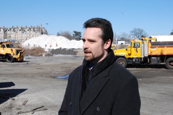 DPW Commissioner Alex Tergis at City Yard (File Photo)