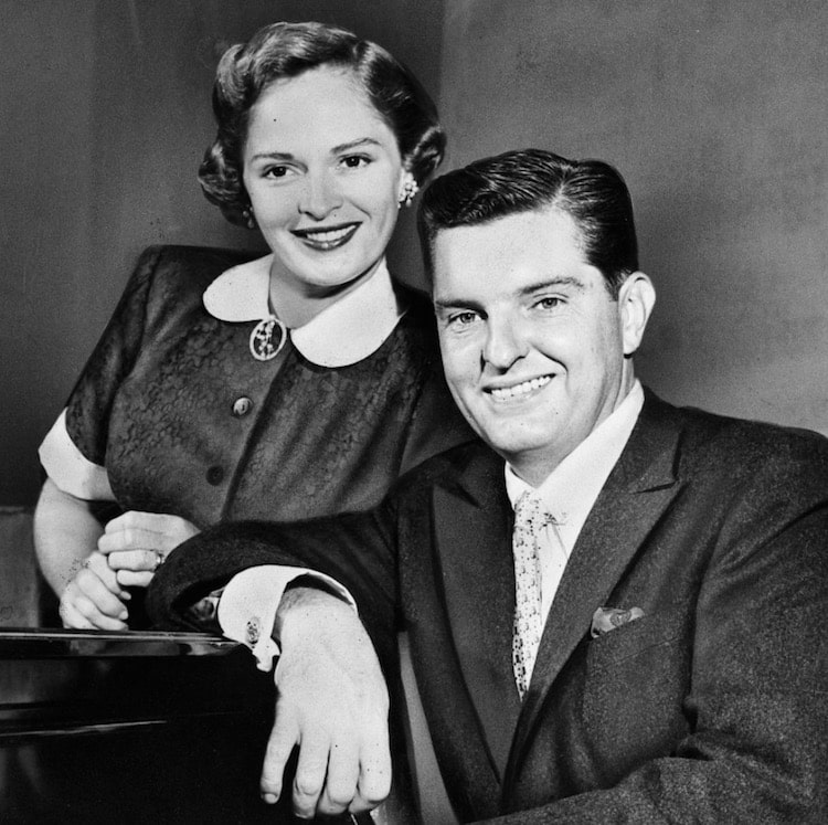 Mary Healy and Peter Lind Hayes in a CBS publicity still.