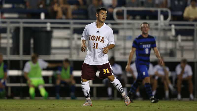 Iona MSOC Holds Off Yale, 2-1