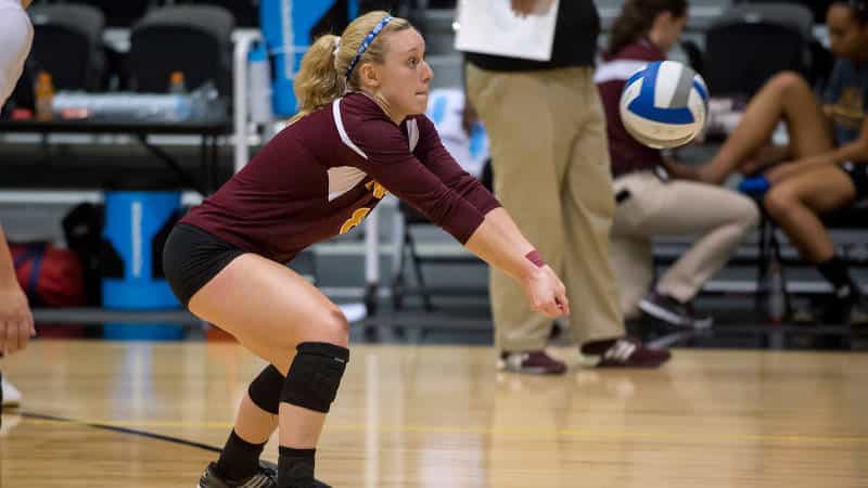 Iona Volleyball Falls To Manhattan In Three Sets