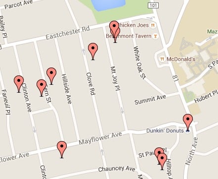 10 Car Break-Ins Over Past 6 Weeks Area Bounded by Eastchester Road, Webster Avenue, Coligini Avenue and North Avenue