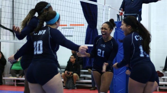 No Mercy. Blue Angels Fall to Division II Mercy College