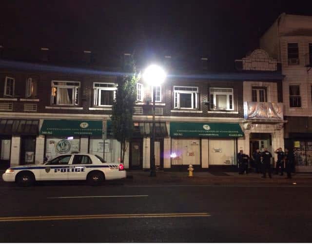 Police in front of 364 North Avenue (Photo Credit @eyeonnewroc)