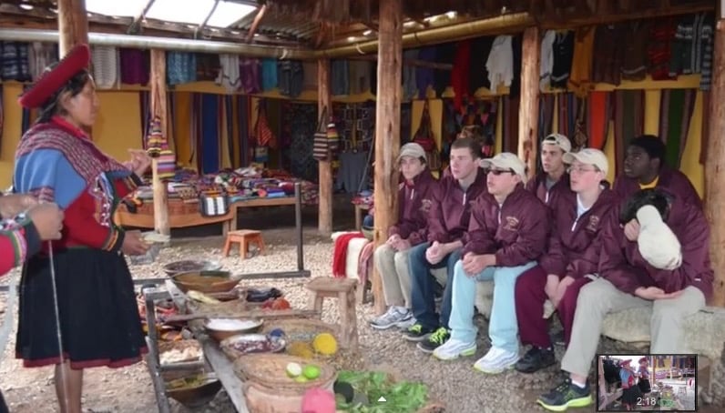 File Photo: Iona Prep students on Mission Peru