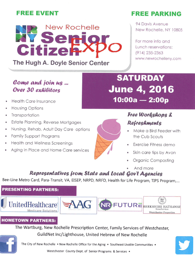 City of New Rochelle launches 1st Annual Senior Expo