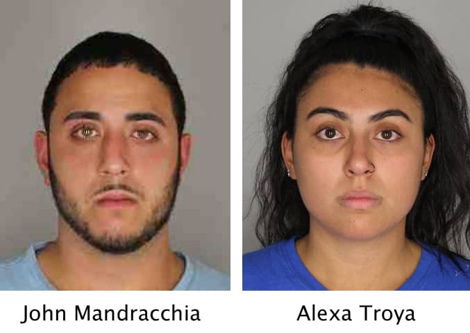 John Mandracchia and Alexa Troya