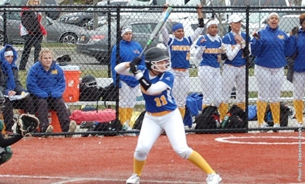 Mustangs Win Opener, 8-7, Take Second Game, 14-1
