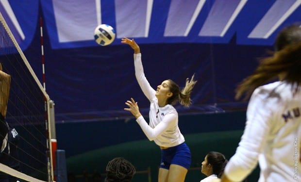 Volleyball Now 20-0 After Weekend Sweep at Northern Virginia Tournament