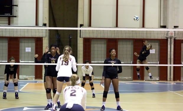 Volleyball Serves up Queensboro in Home Opener