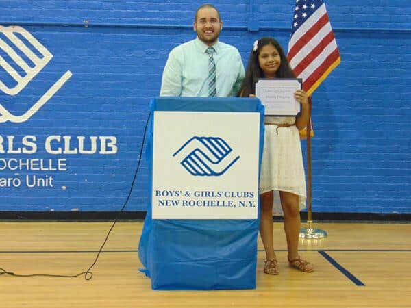 Youngest Club Director Receives National Recognition For Outstanding Contributions