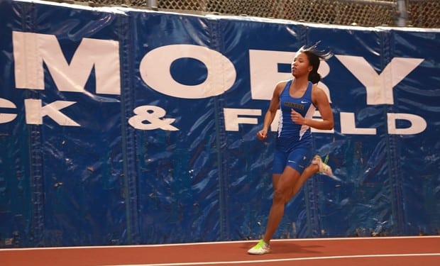 Women’s Indoor Track Team Has Strong Showing at Molloy Invitational
