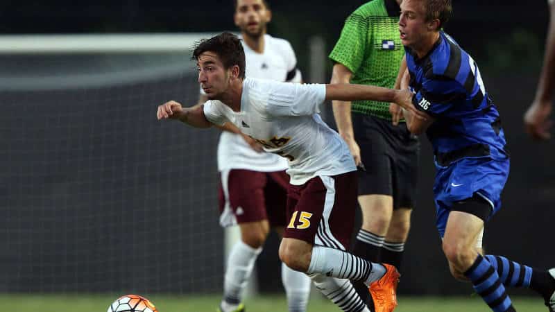Duke Outlasts Men's Soccer, 2-1