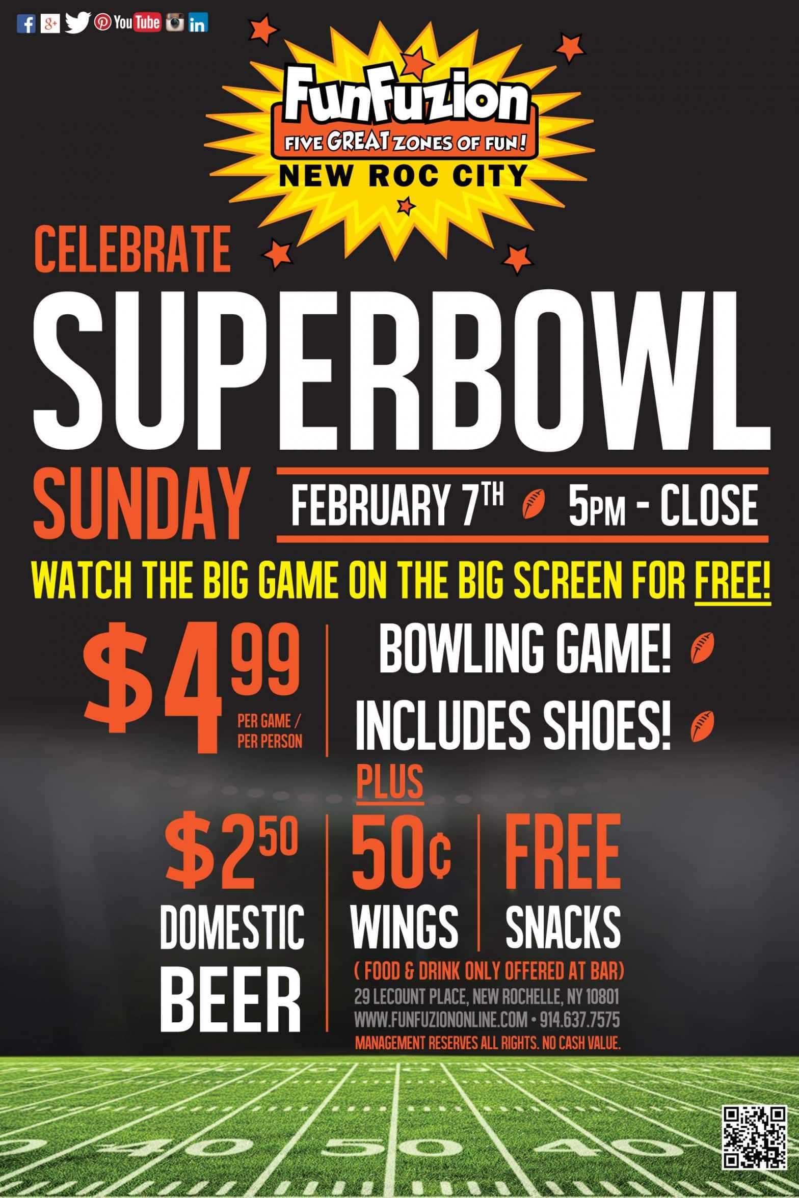 Celebrate Superbowl Sunday