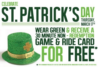Celebrate St. Patricks Day @ Funfuzion