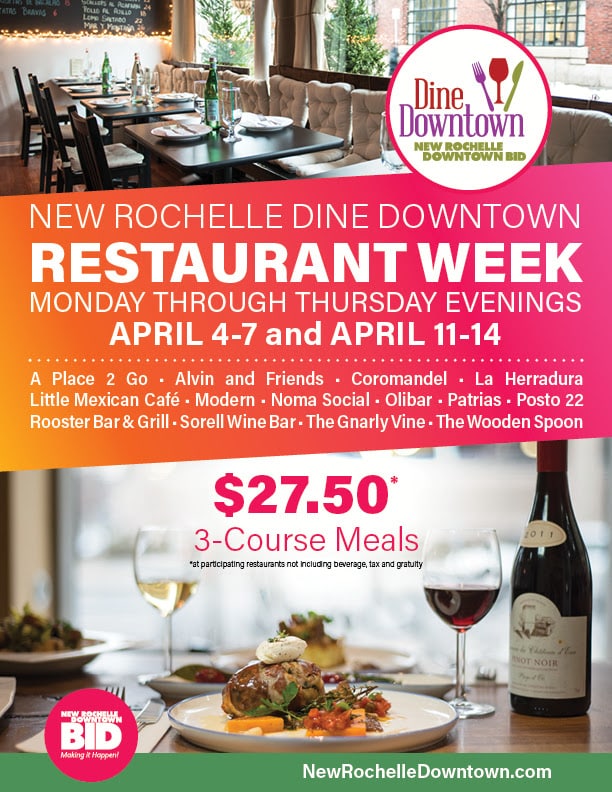 Dine Downtown New Rochelle Restaurant Week Talk of the Sound