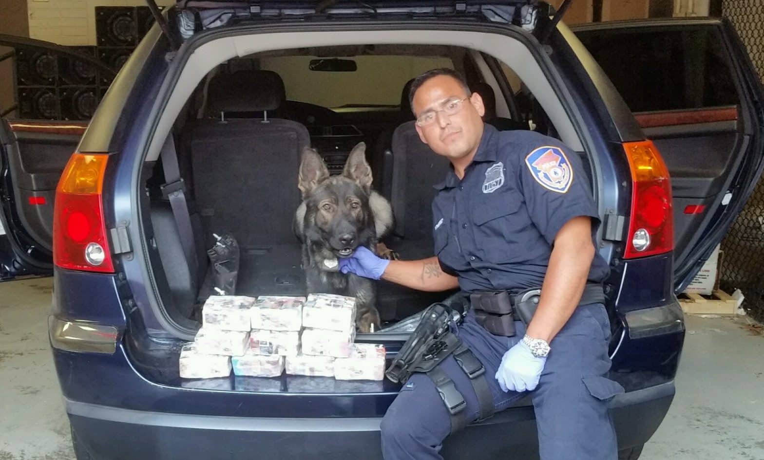 WCPD Officer Gutierrez & Jax