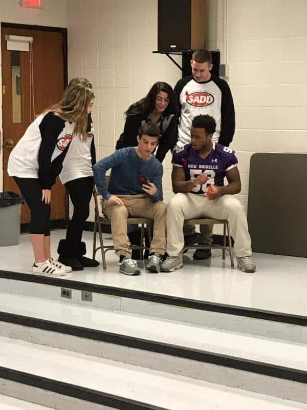 Albert Leonard Students Hear from SADD Group