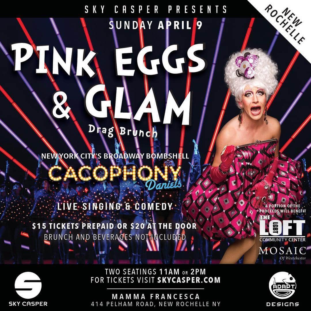 "Pink Eggs & Glam" Drag Brunch