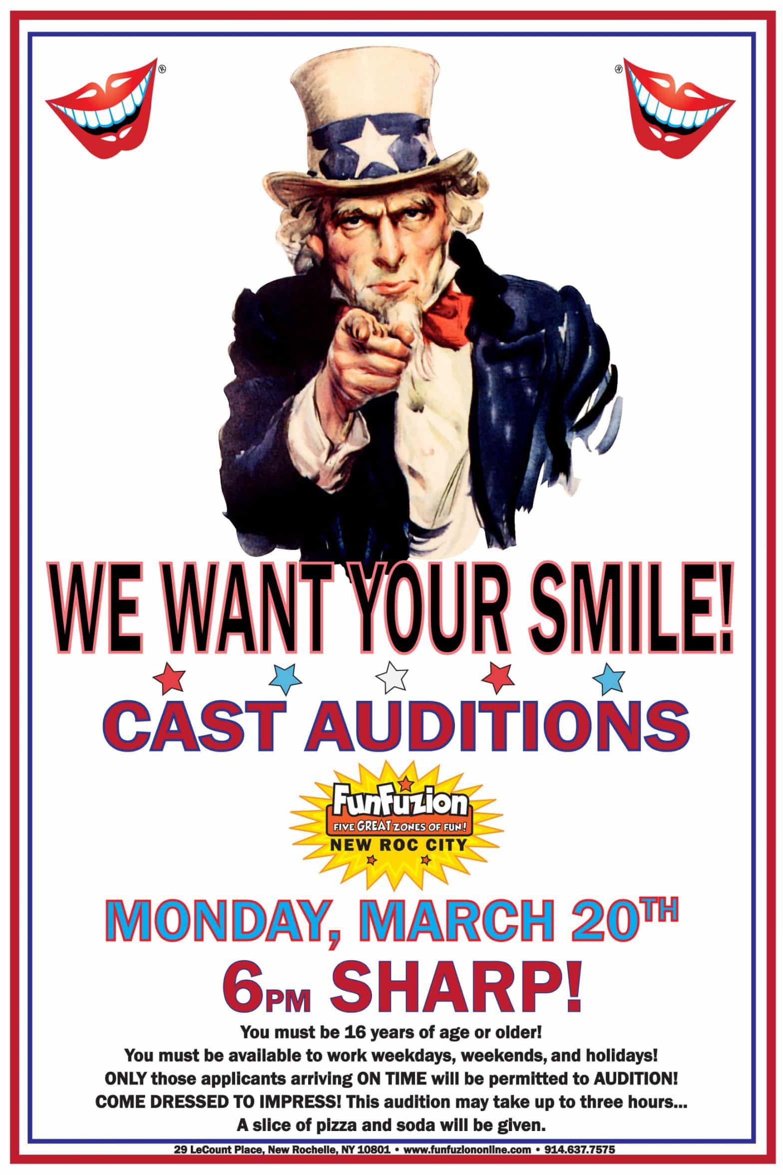 03/20 Cast Audition 6 PM