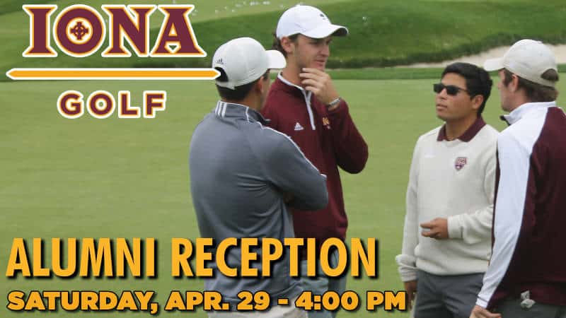 Iona Golf to Host Alumni Reception on Saturday, Apr 29