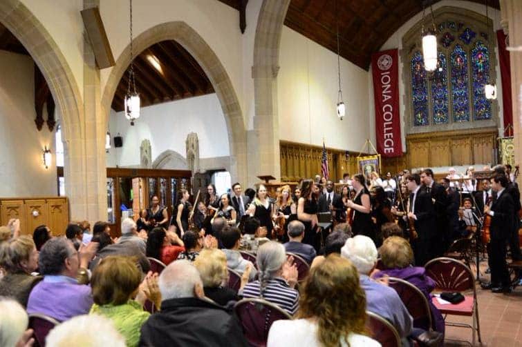 PAVE Orchestra Performs at Iona College