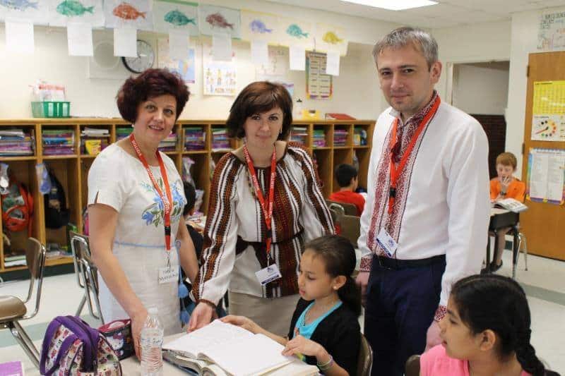Schools Hosted Guests from the Ukraine