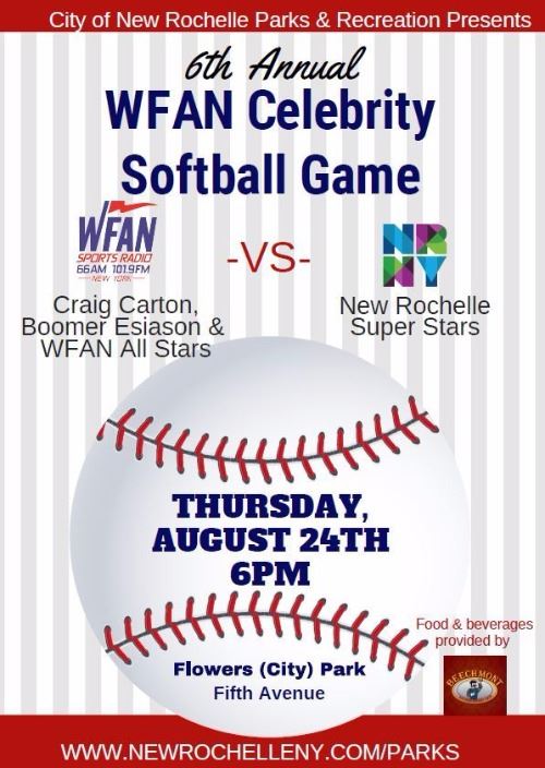 6th Annual WFAN AllStars Celebrity Softball Game Talk of the Sound