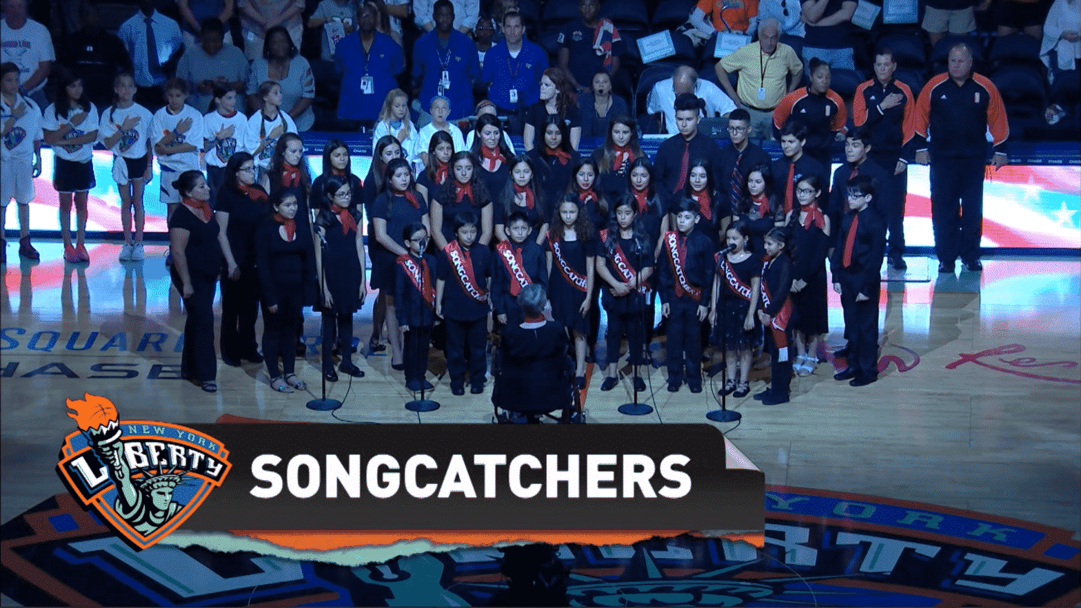 Songcatchers Concert Choir sing at Madison Garden