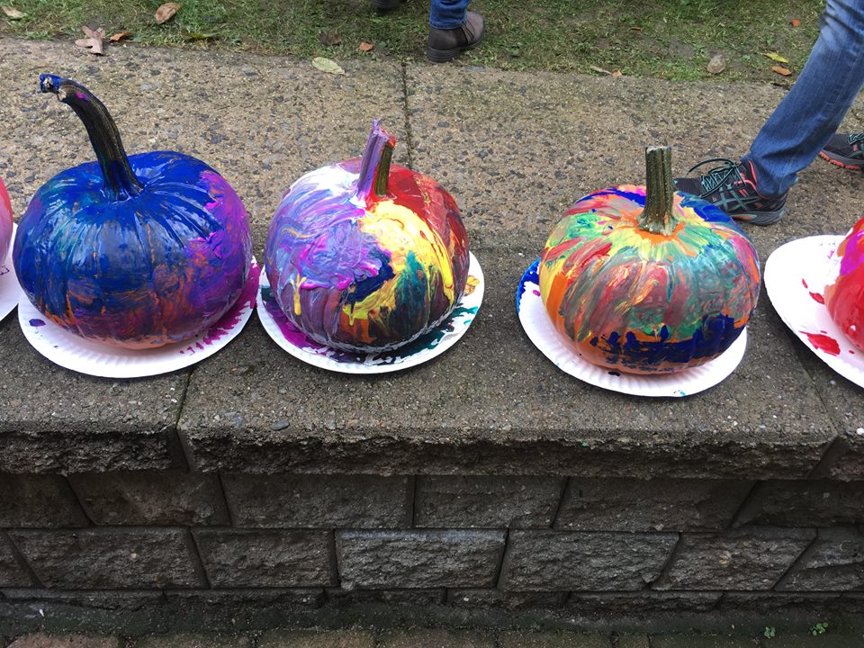 Giving the phrase "fall colors" new meaning!