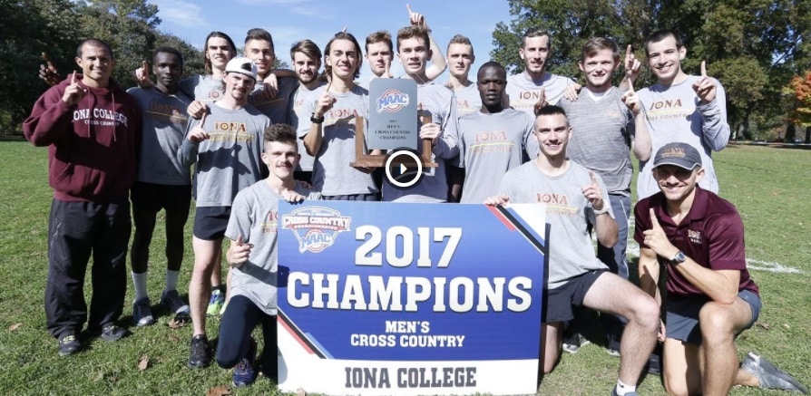 27 STRAIGHT! Men's Cross Country Continues MAAC Championship Streak