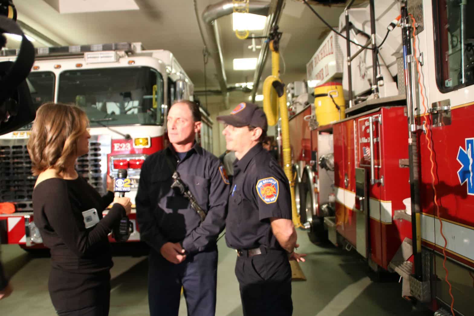 New Rochelle Firefighters Saves Toddler