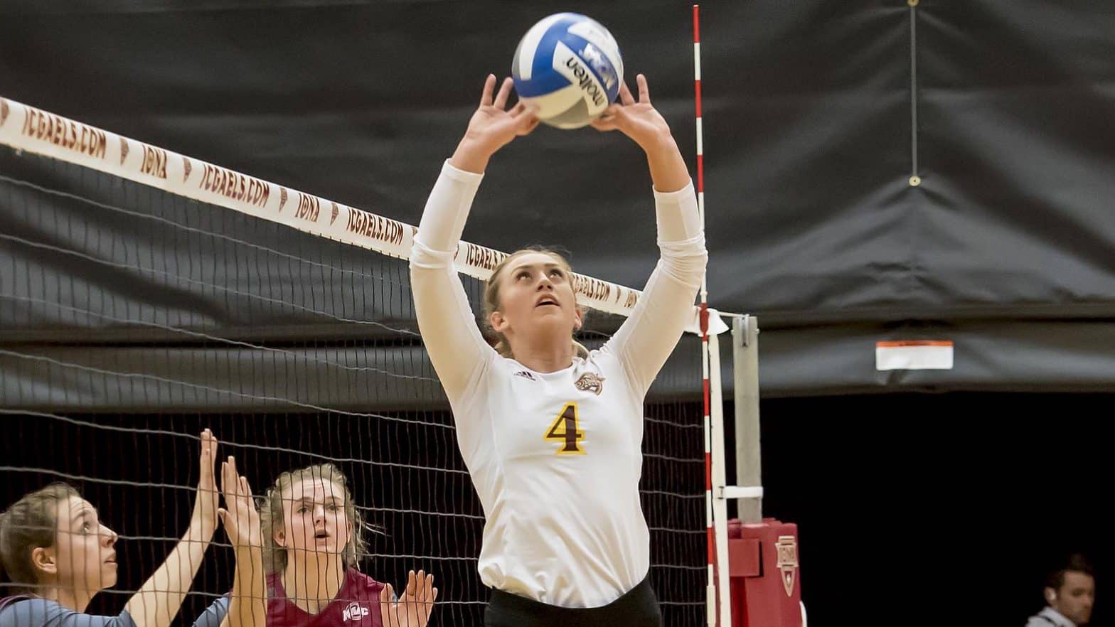Iona Volleyball Concludes Regular Season With Four Set Win Versus Siena