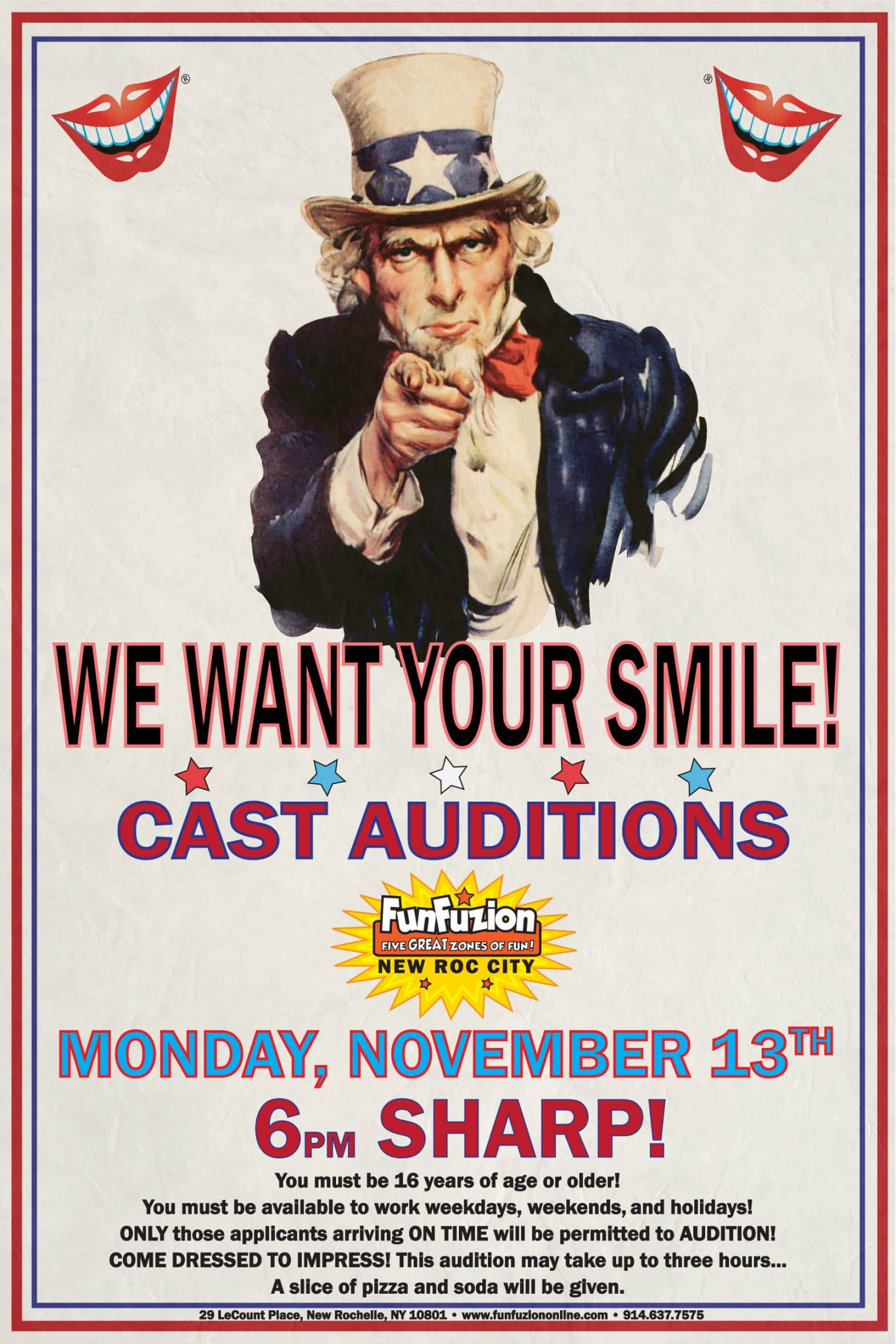 We Want Your Smile - Cast Auditions