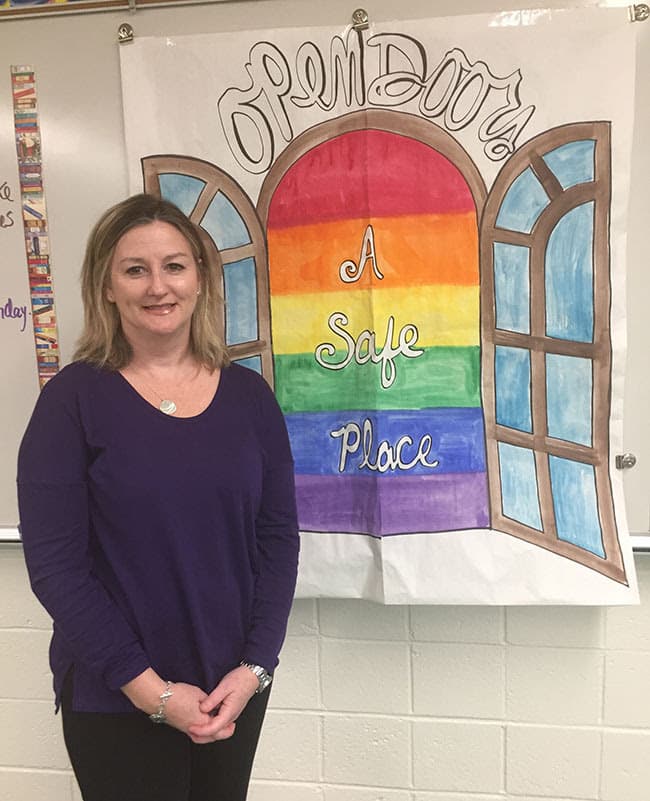 ALMS teacher Marion Costa in her classroom.