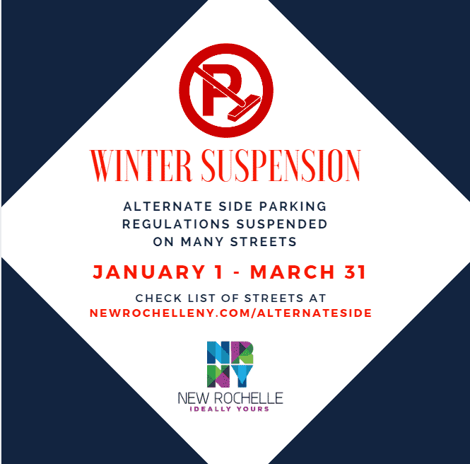 Alternate Side Parking Restrictions Suspended for Winter Months