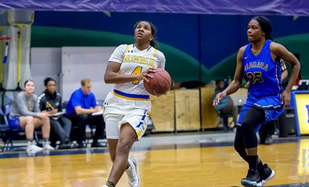 Monroe Women’s Basketball Hangs on to Defeat UConn-Avery Point