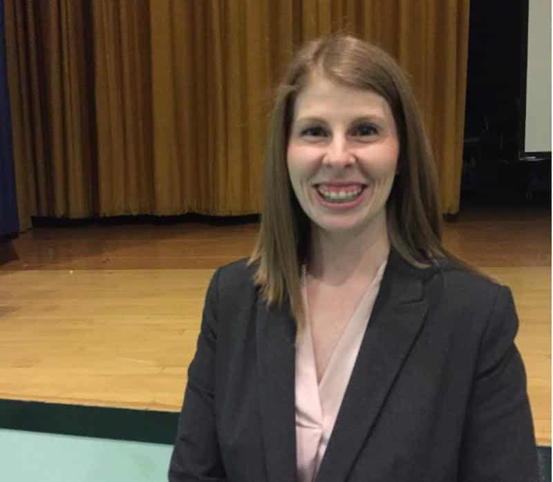 Board Names Middle School Math Chair