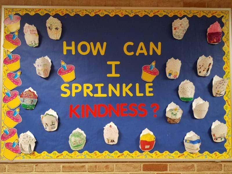 Kindness Counts Challenge Begins at Ward Elementary