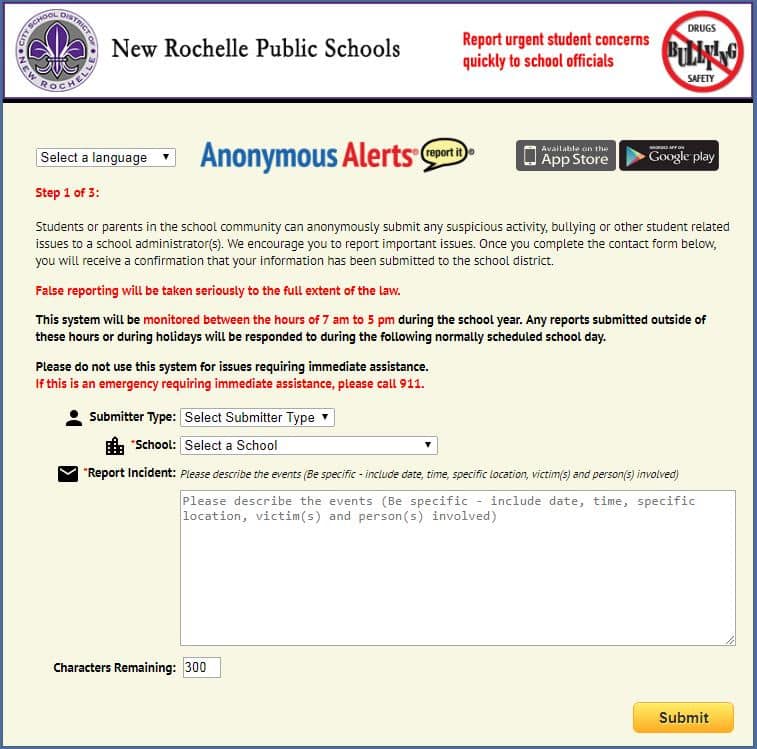 District to Launch Safety Reporting Mobile App