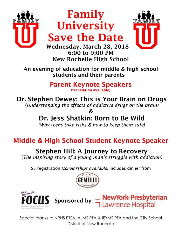 Family University Save the Date