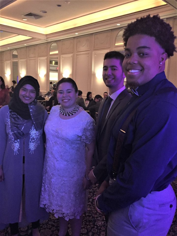 Four exceptional New Rochelle High School seniors were honored by the New Rochelle Fund for Educational Excellence