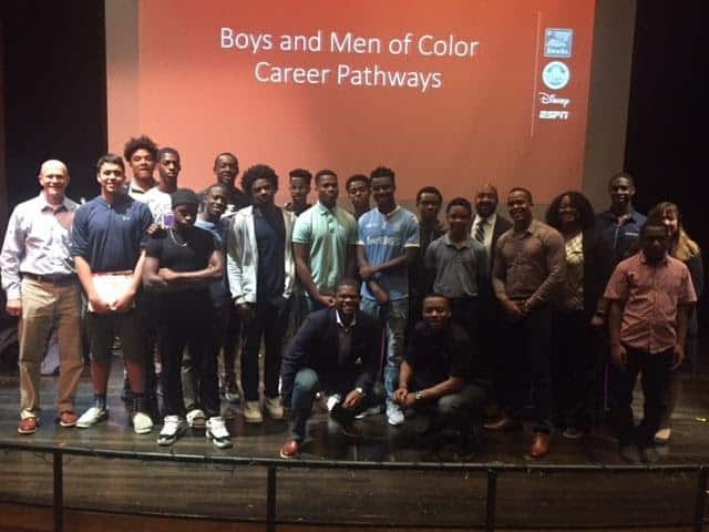 MBK Students Meet ESPN VIPs to Discuss Hurdles