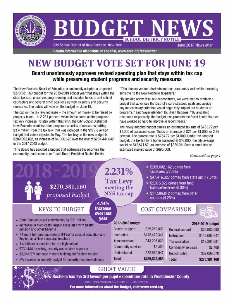 Voters to Decide on District's Revised Budget