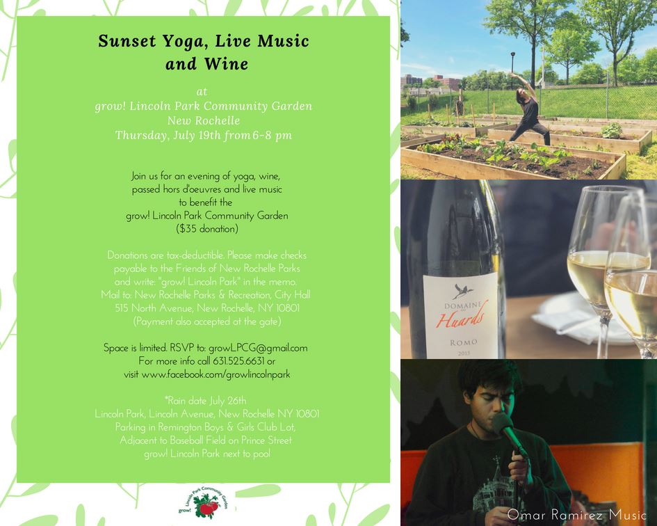 Sunset Yoga, Live Music and Wine