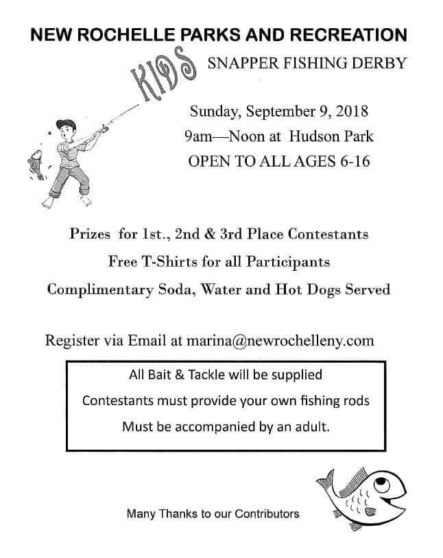 09/09 Kids Snapper Fishing Derby 9 AM