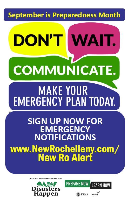 September is National Preparedness Month